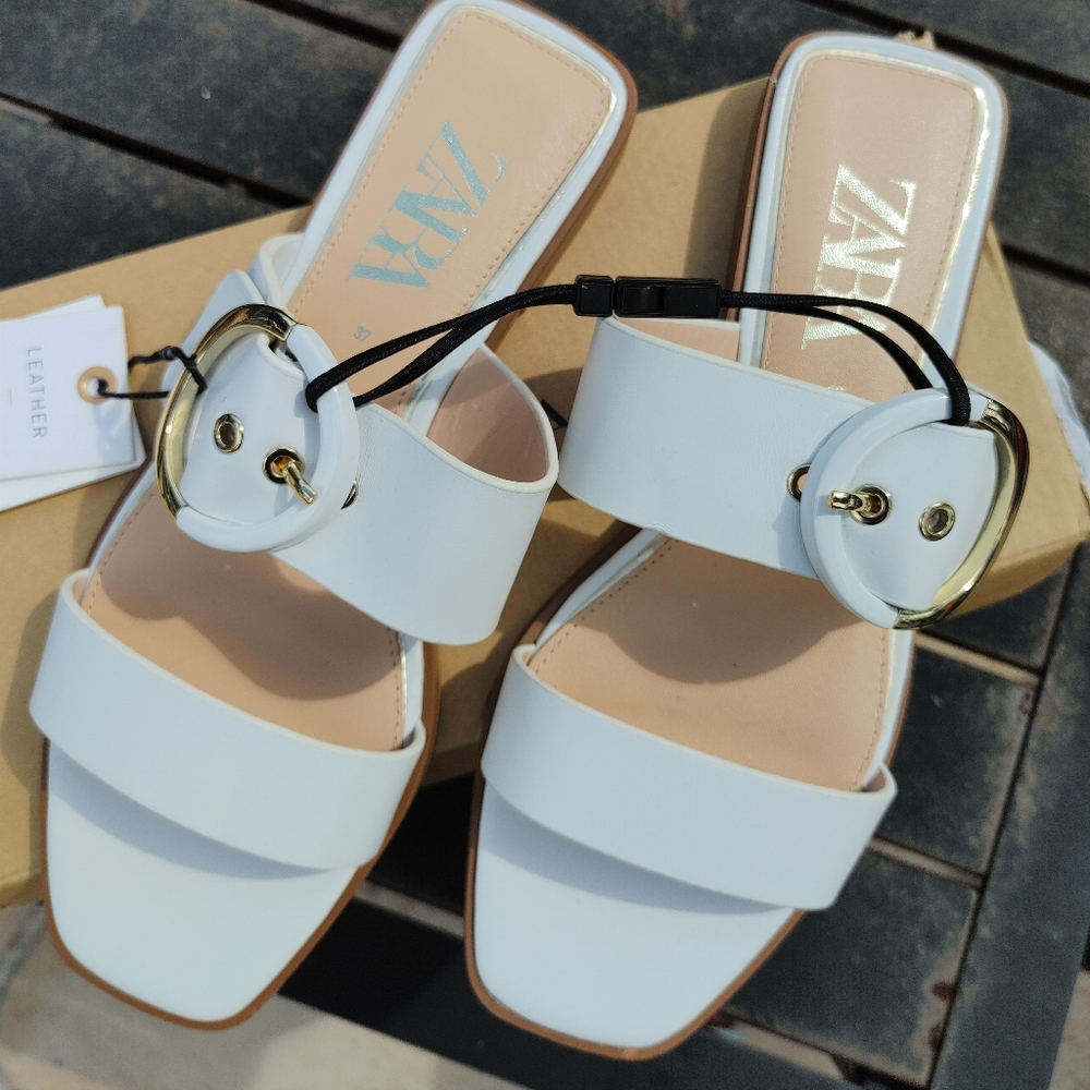 Zara sandals brand new